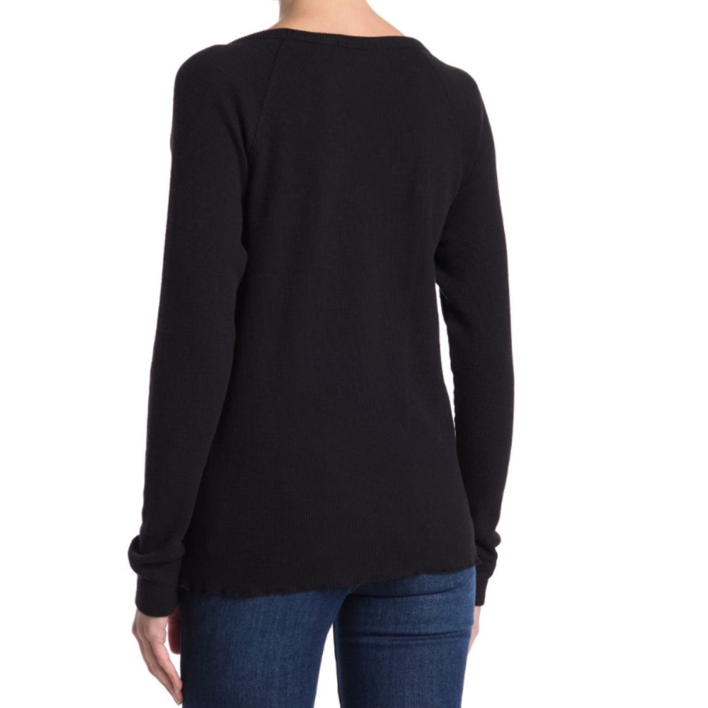 JAMES PERSE Long Raglan Sleeve Thermal Top Size 1 New with tags - Picture 3 of 4
